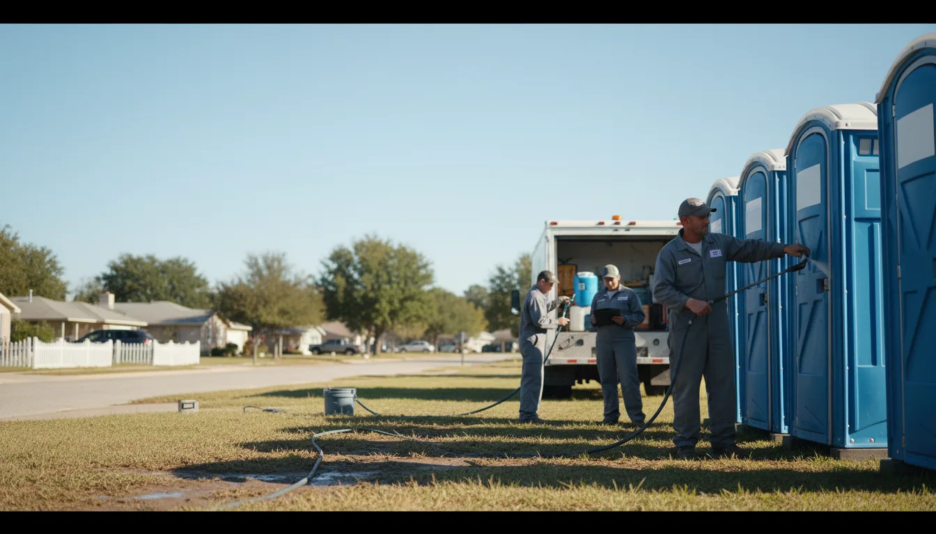 Long-Term Portable Toilet Rental in Marland, OK near me